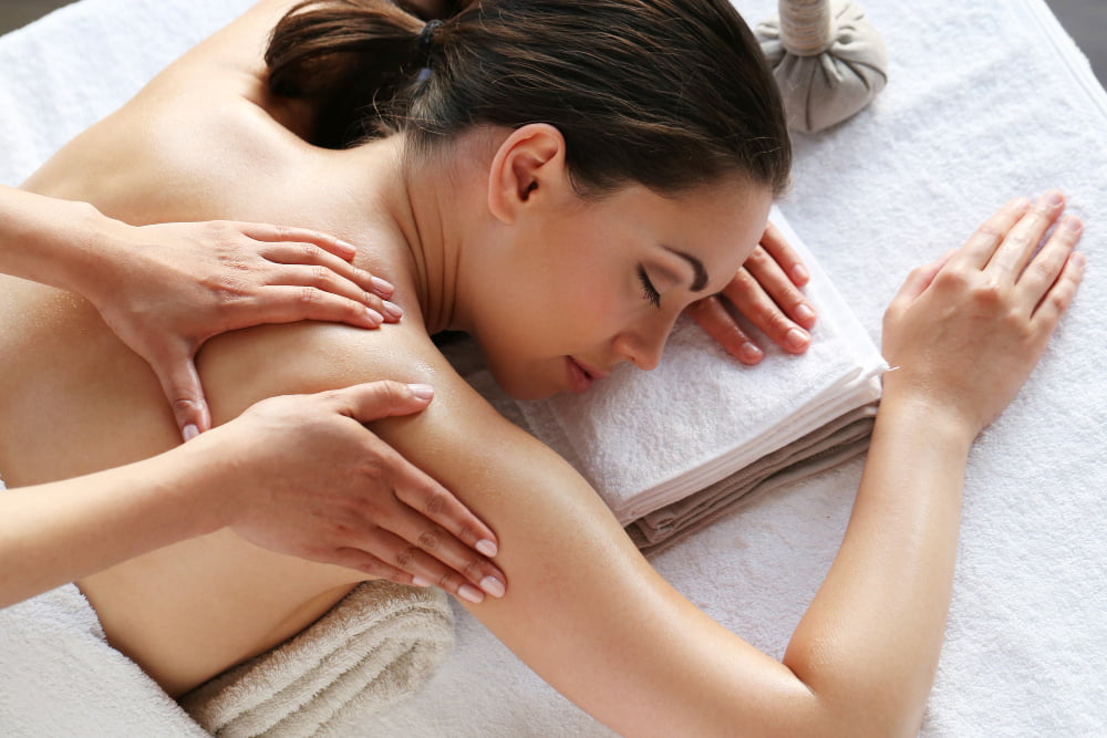 massagens feitas em SPA