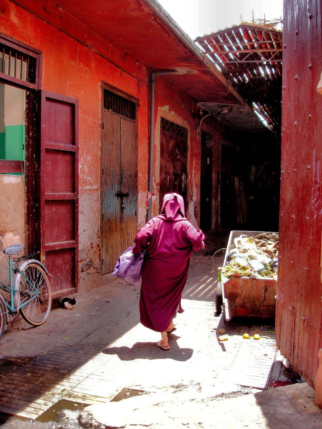 Mulher em Marrocos