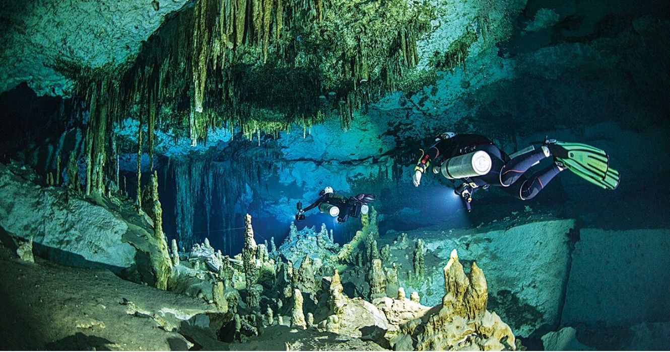 O mergulho em cavernas é perigoso? Estas imagens mostram como é 1 O mergulho em cavernas e perigoso Estas imagens mostram como